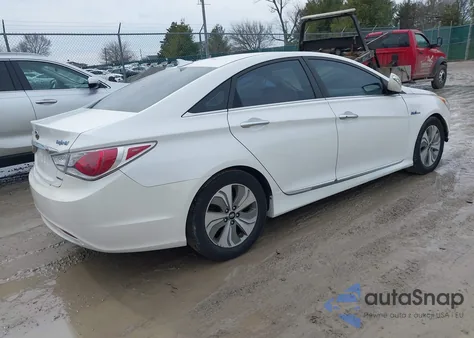 2013 Hyundai Sonata Hybrid Limited z USA, uszkodzony, nr VIN KMHEC4A4XDA092655
